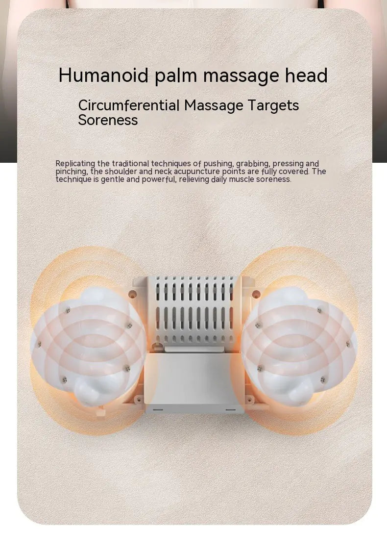 Portable Neck & Back Therapy Massager