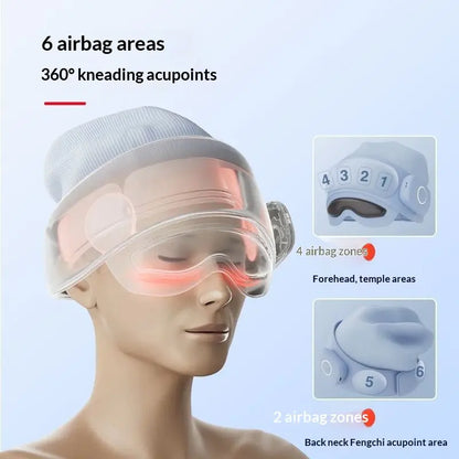 T5 Head Massager with Eye Hot Compress