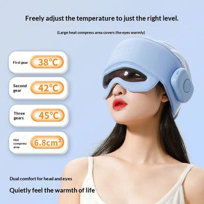 T5 Head Massager with Eye Hot Compress